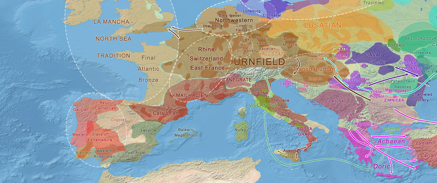 Haplogrupo R1b-M167/SRY2627 vinculado a la expansión celta y a la cultura de los campos de urnas